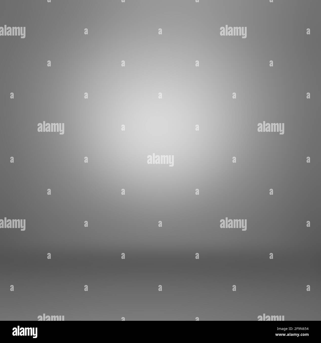 Dunkelgrauer abstrakter Hintergrund mit radialem Gradienteneffekt Stockfoto