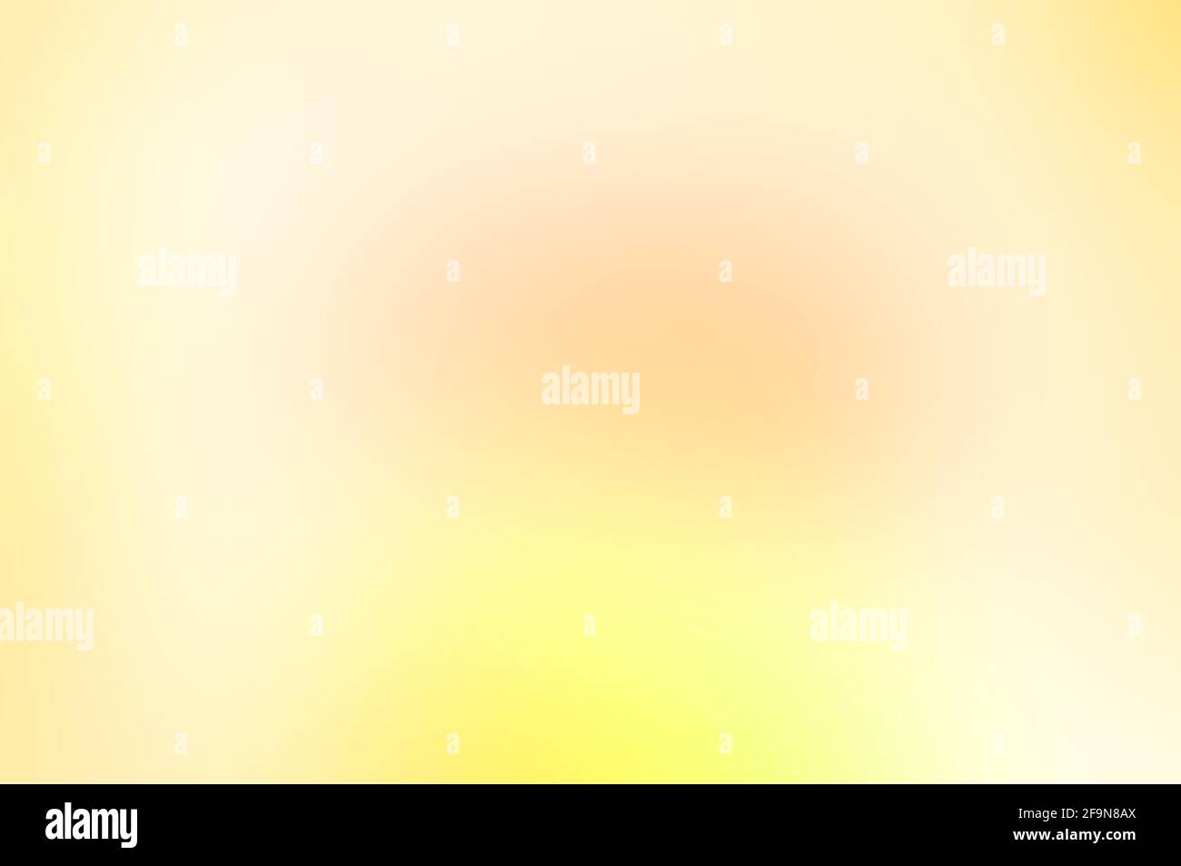 Abstrakter Hintergrund mit gelbem und weißem Farbverlauf Stockfoto