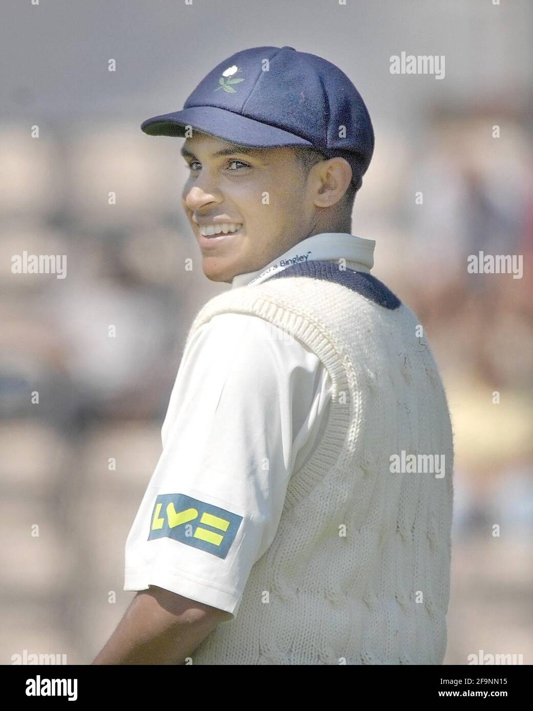 Adil Rashid von Yorkshire County Cricket Club 8/5/07 BILD DAVID ASHDOWNAdil Rashid Stockfoto