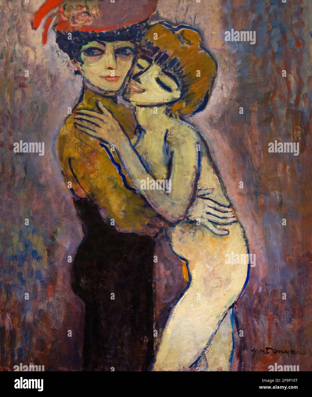 Freunde, Kees van Dongen, um 1908, Stockfoto