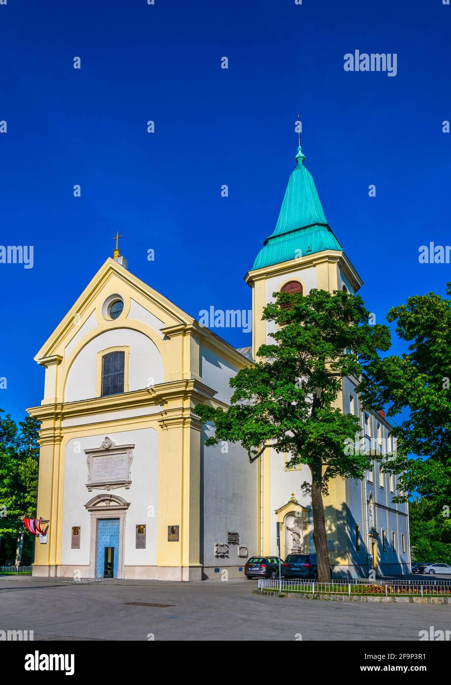 St. Josef Kirche in Kahlenberg in Wien, Österreich Stockfoto