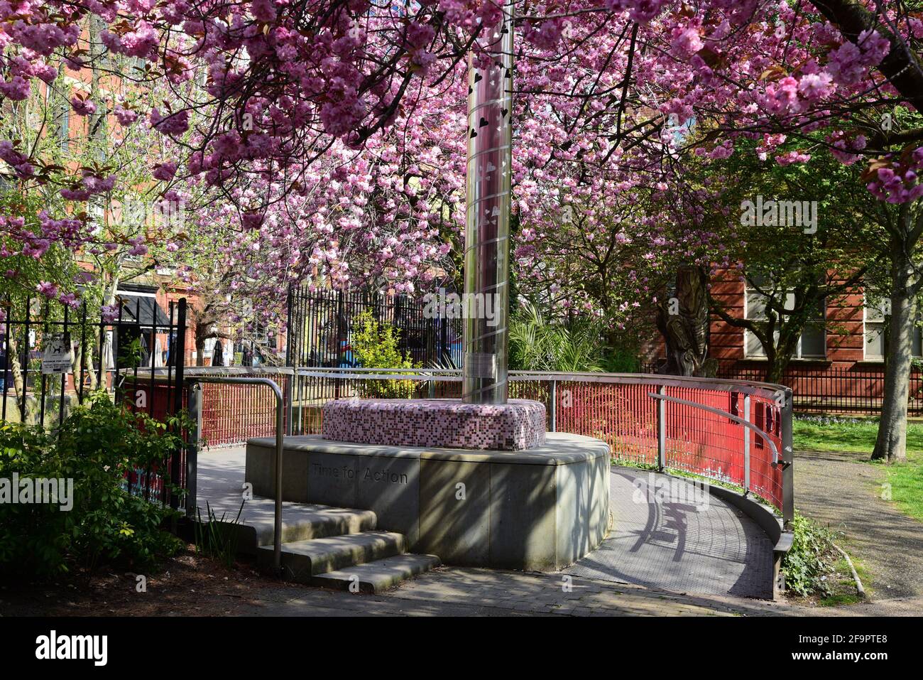 Leuchtturm der Hoffnung im Frühling, Manchester Stockfoto