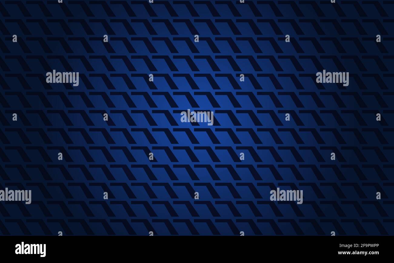 Dunkelstrukturierter marineblauer Hintergrund. Dunkler Metall Textur Stahl Hintergrund. Marineblauer Kohlefaserhintergrund. Web Design Vorlage Vektor Illustration EPS Stock Vektor