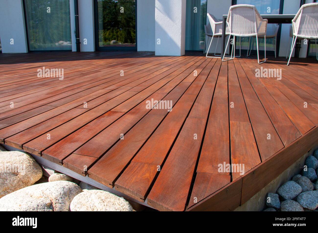 Ipé Hartholz Terrasse – moderne Optik