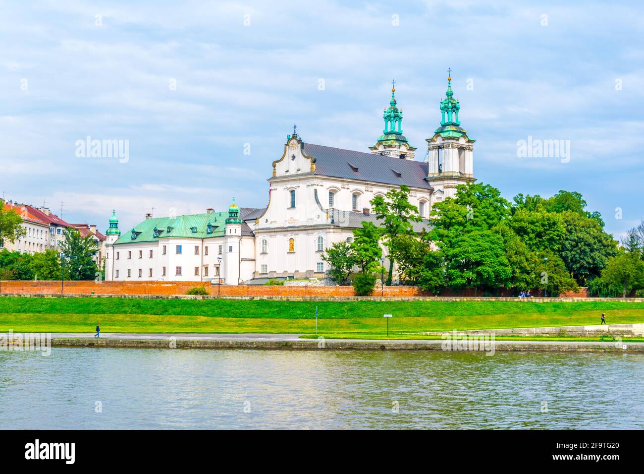 Antike St. Michael Erzengel-Kirche in Krakau (Krakow), Polen Stockfoto