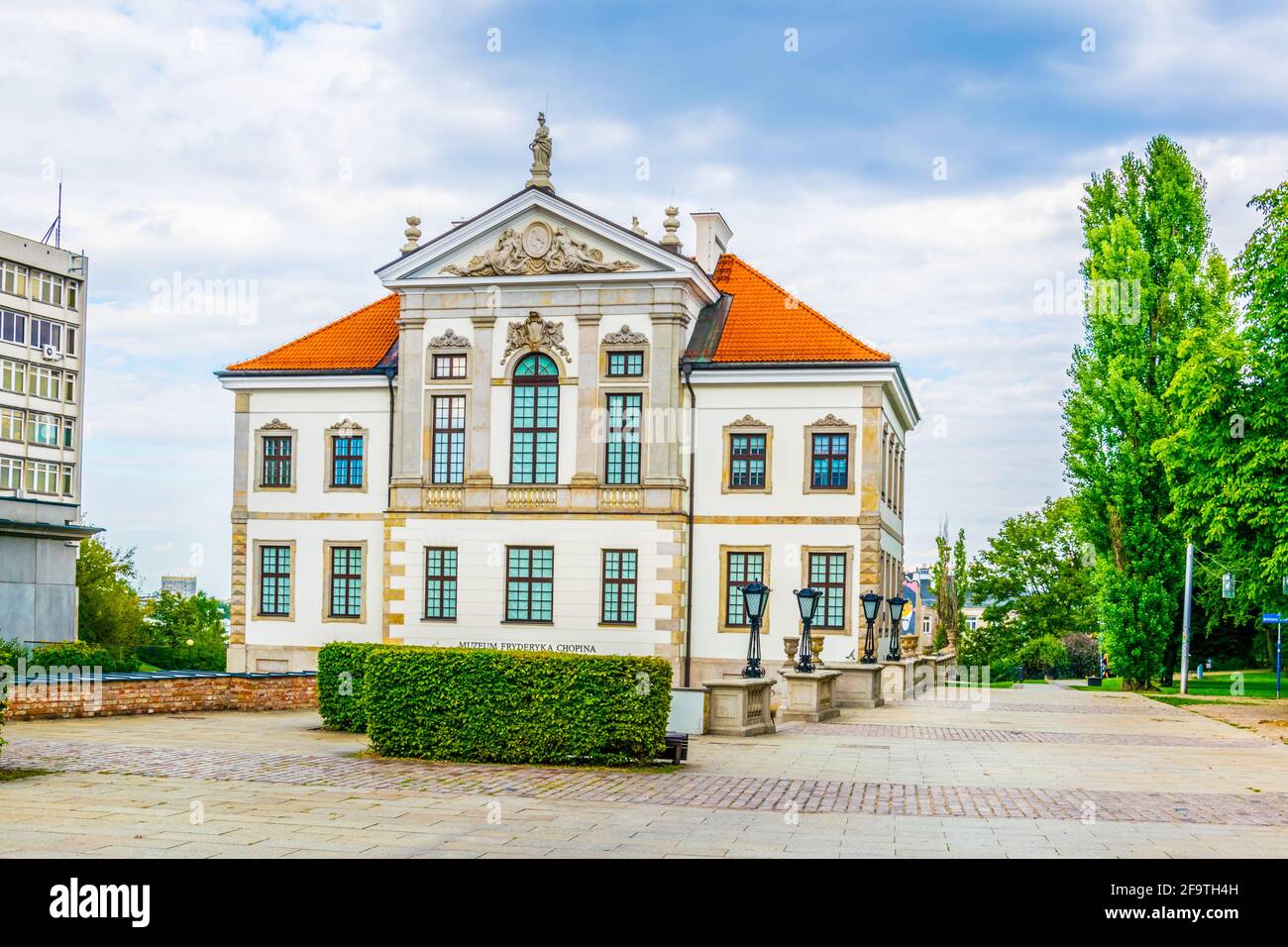 XIFrederisches Chopin-Museum im Ostrogski-Palast in Warschau, Polen Stockfoto