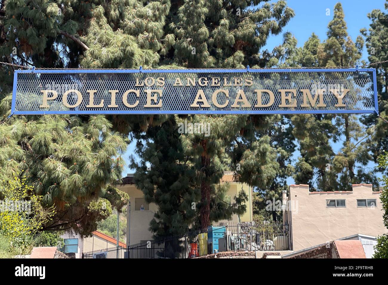 Eine allgemeine Ansicht der Los Angeles Police Academy, Dienstag, 20. April 2021, in Los Angeles. Stockfoto