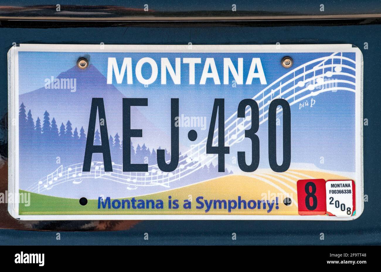 Montana usa auto kennzeichen -Fotos und -Bildmaterial in hoher Auflösung –  Alamy