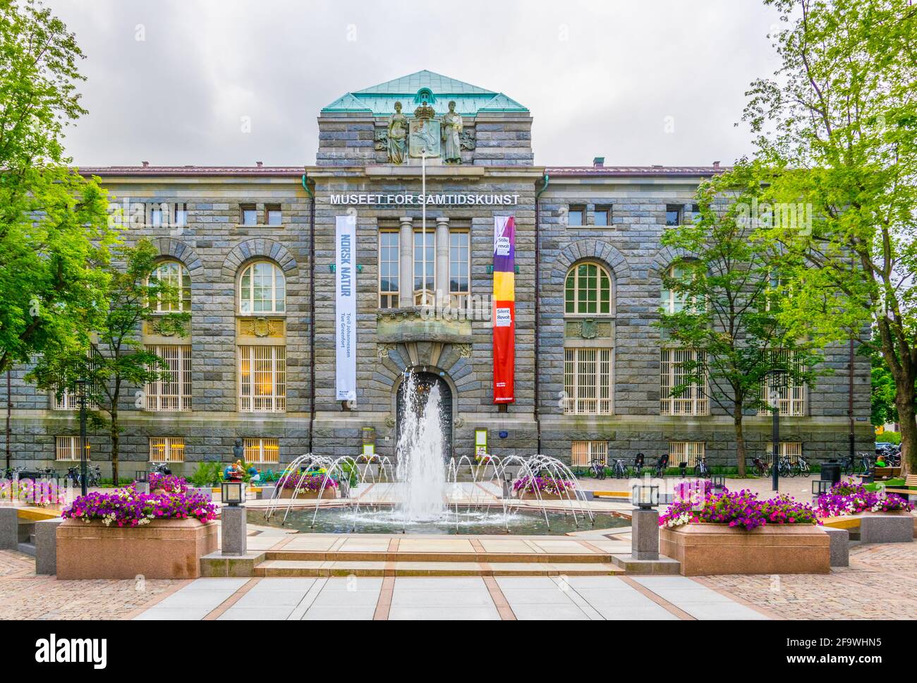 OSLO, NORWEGEN, 24. AUGUST 2016: Museum für zeitgenössische Kunst in oslo, norwegen Stockfoto