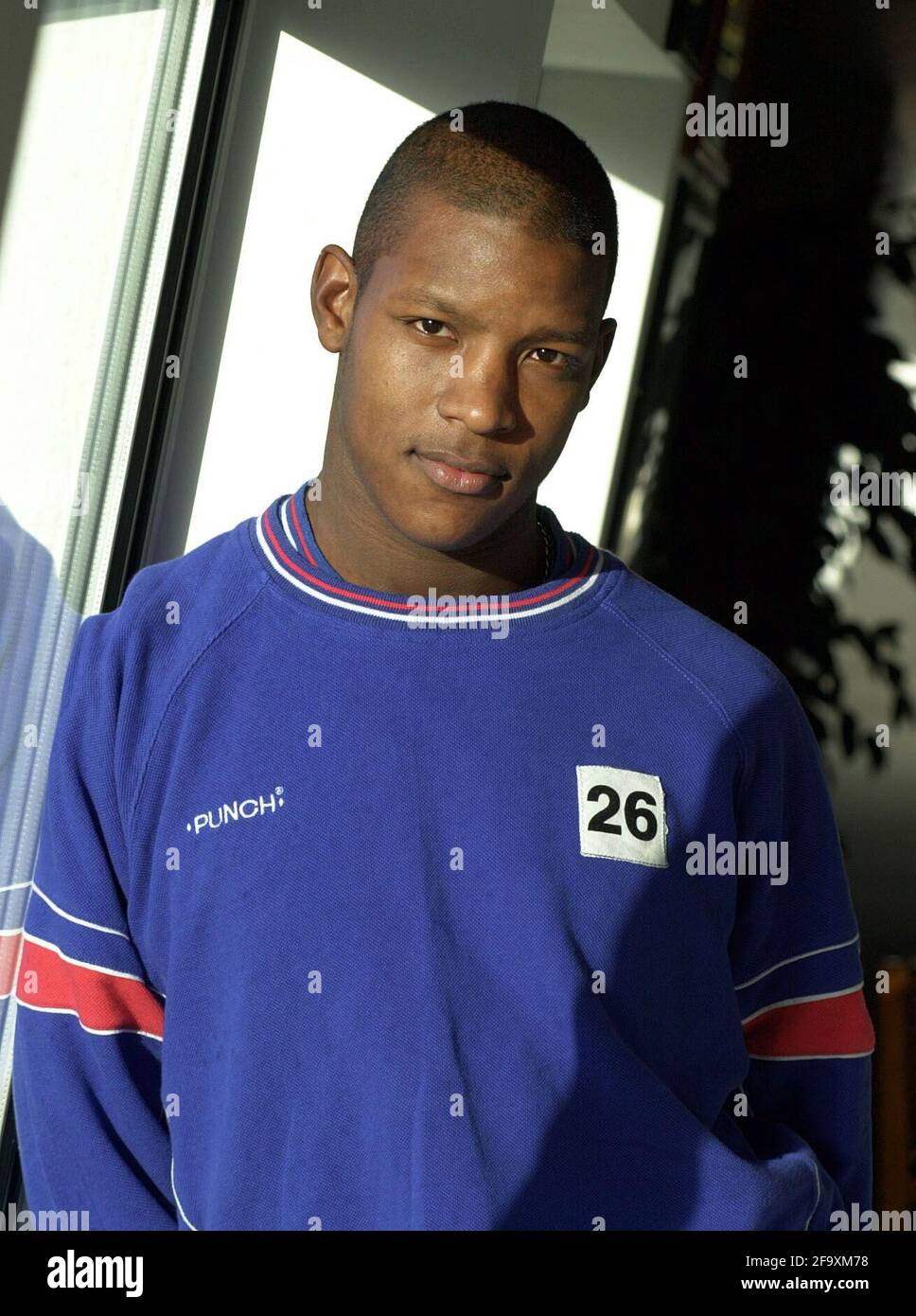 Titus Bramble von Ipswich Town FC Dez 2000 Stockfoto