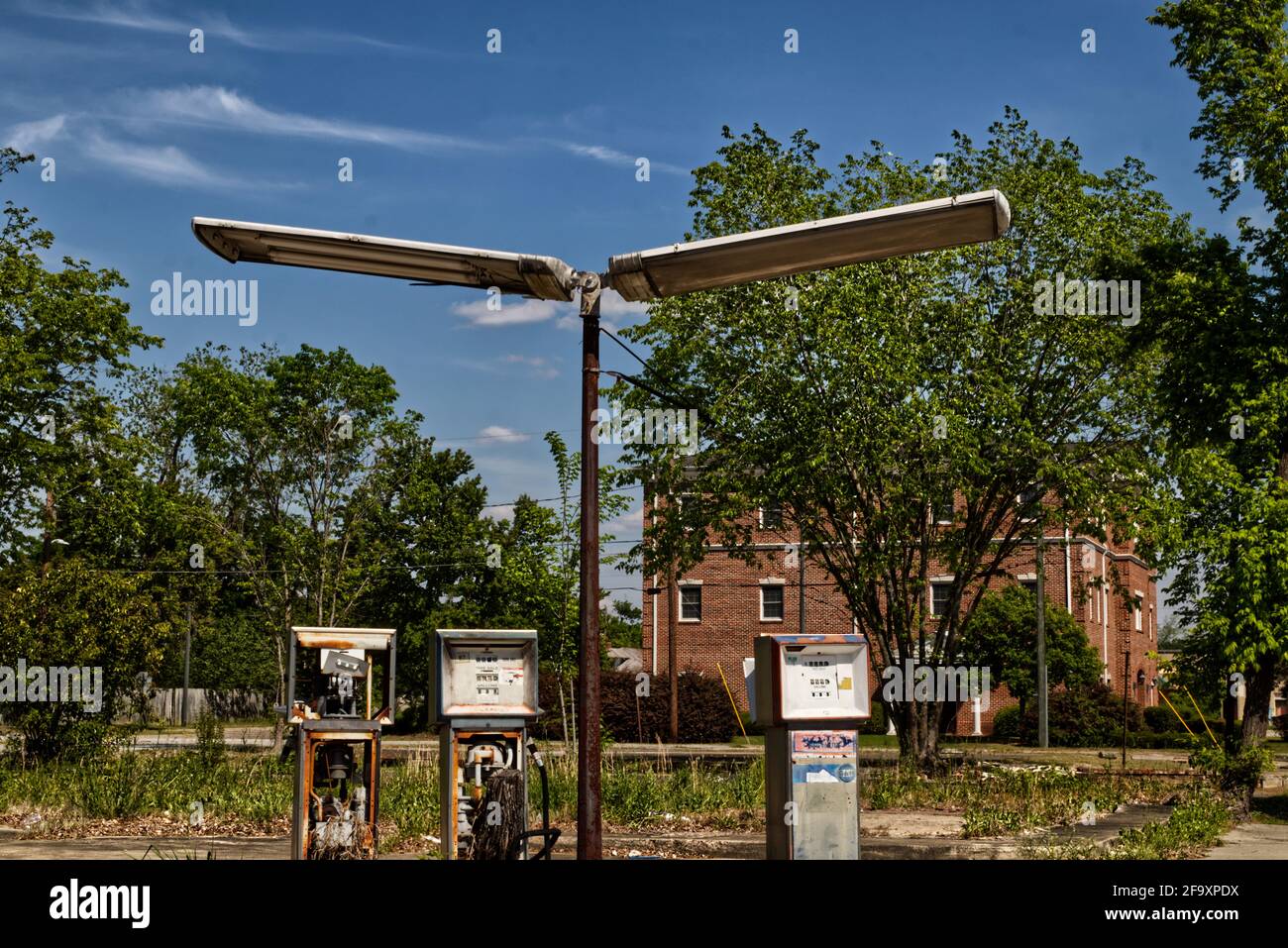 Retro Petrol Gasoline Pumps Stockfotos Und Bilder Kaufen Alamy