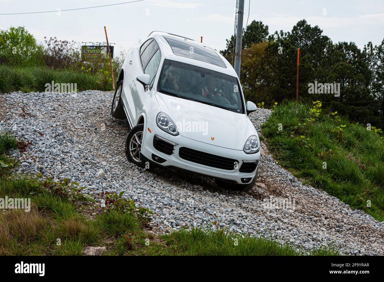 Porche Experience Center, Sport Driving School, Atlanta, Georgia, Stockfoto