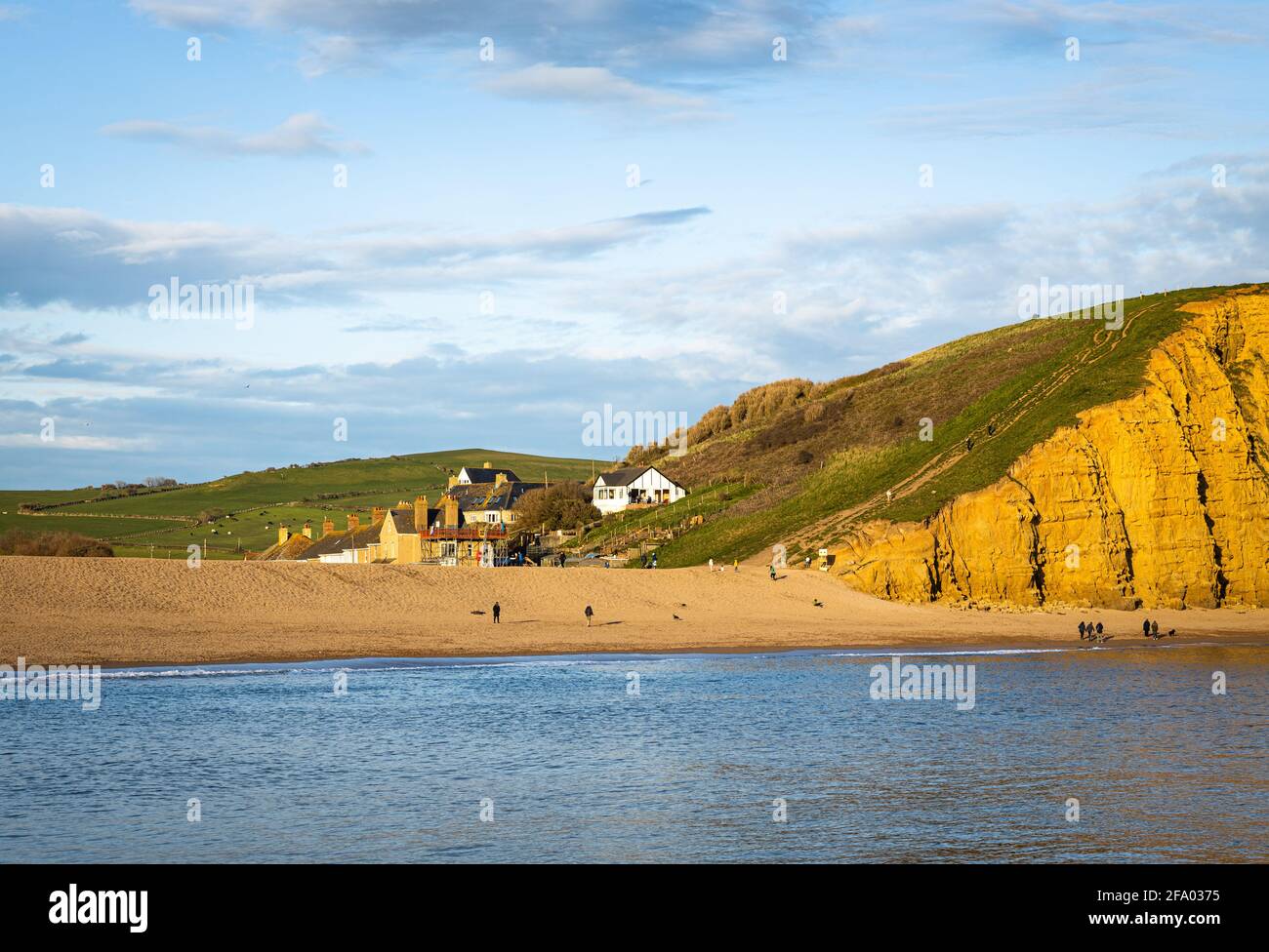 West Bay, Dorset Stockfoto