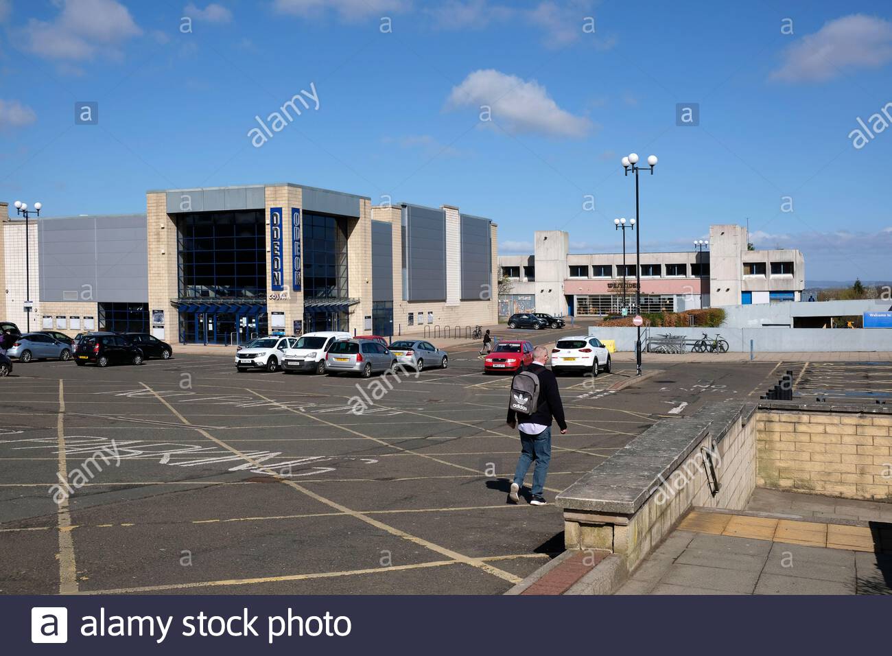 Odeon Cineplex im Westside Plaza Shopping Centre, Wester Hailes, Edinburgh, Schottland Stockfoto