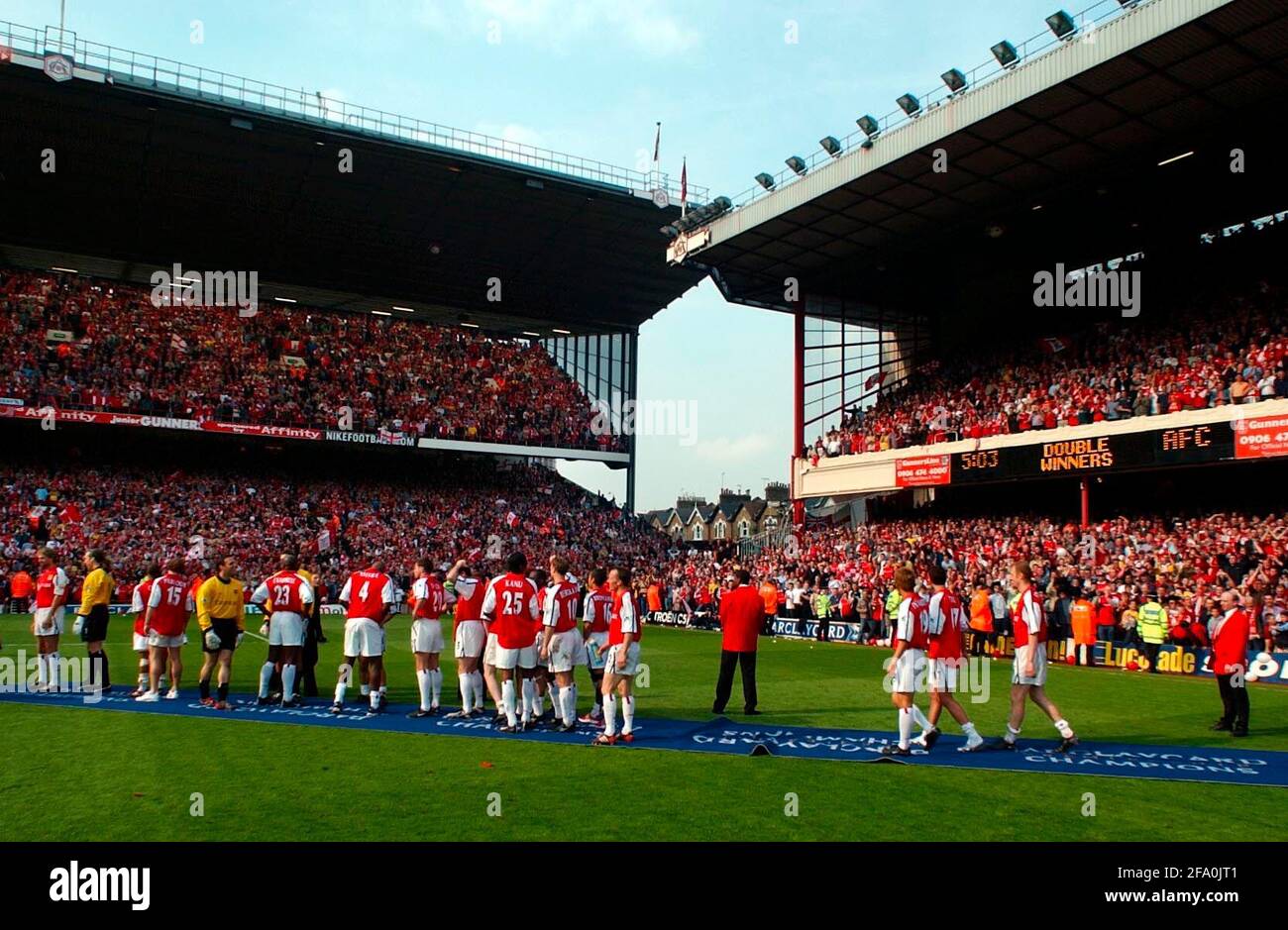 ARSENAL V EVERTON 11/5/2002 BILD DAVID ASHDOWN.FOOTBALL Stockfoto