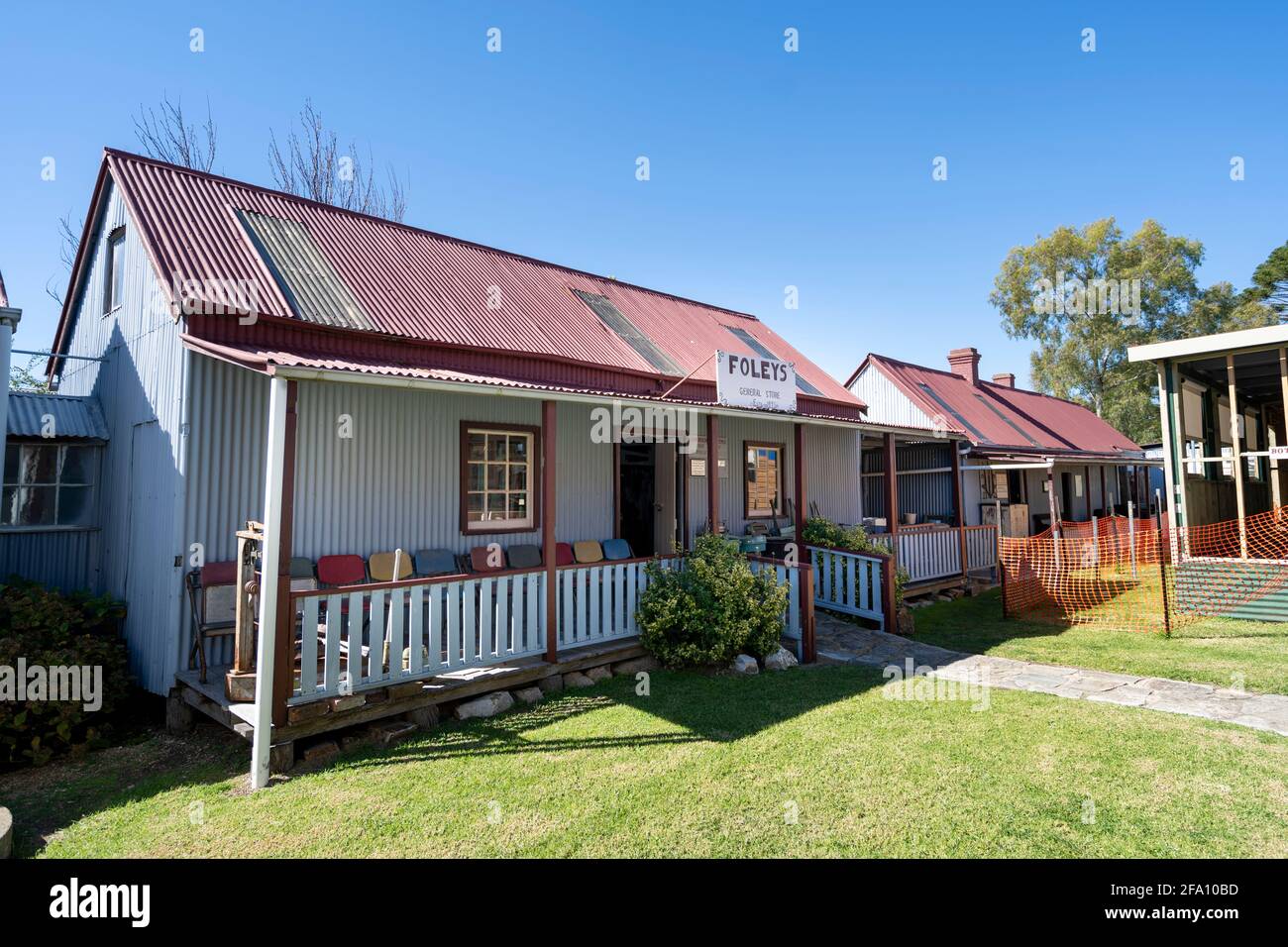 Historische Ausstellung im Emmaville Mining Museum, Emmaville, New England Tablelands, NSW Australien Stockfoto