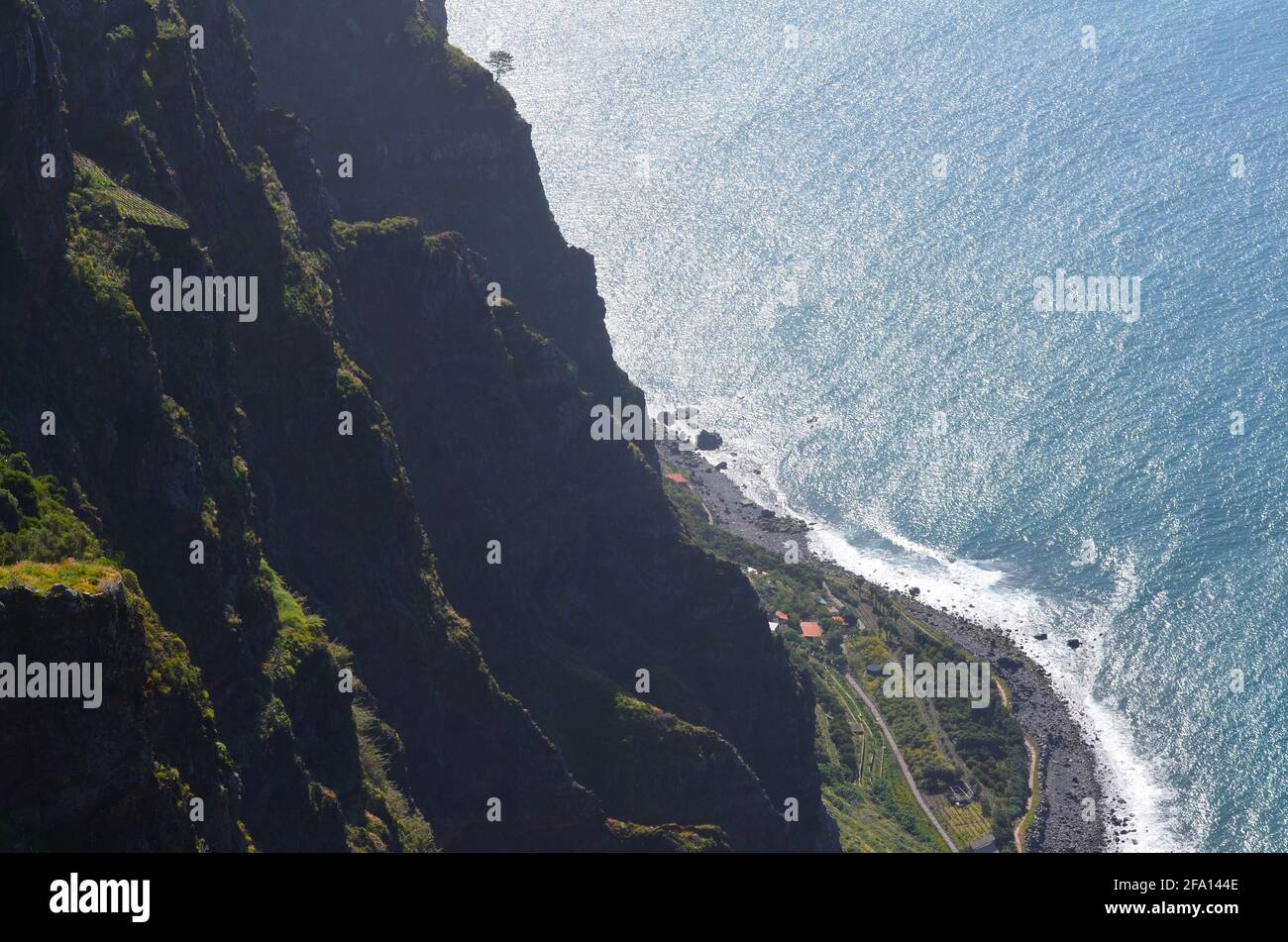 Cabo Girao auf der Insel Madeira, einer der höchsten Klippen Europas Stockfoto