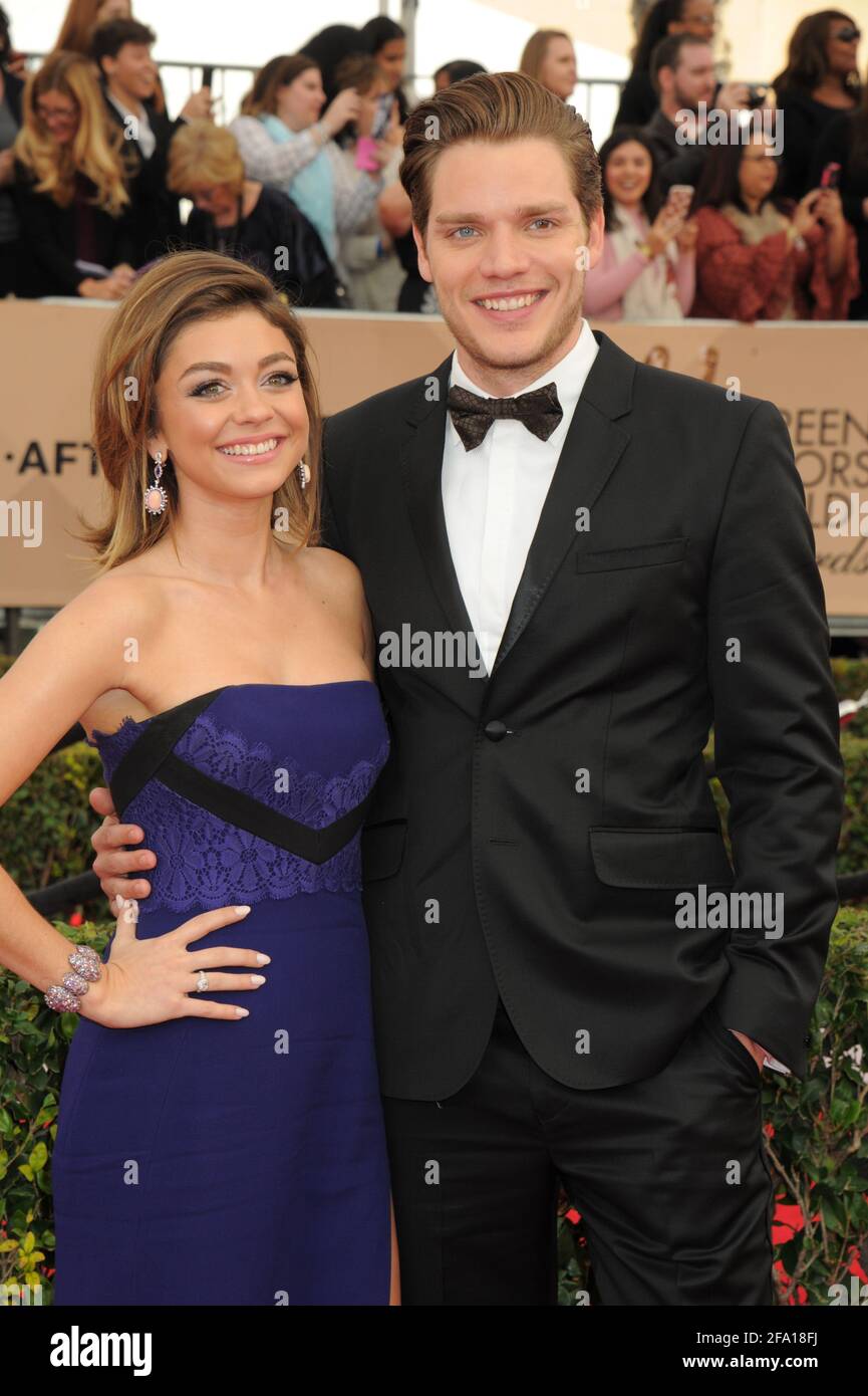 Ankunft der Sag Awards 2016 in Los Angeles, Kalifornien Stockfoto