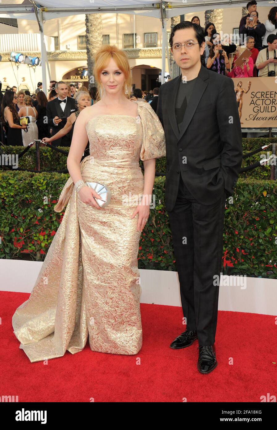 Ankunft der Sag Awards 2016 in Los Angeles, Kalifornien Stockfoto