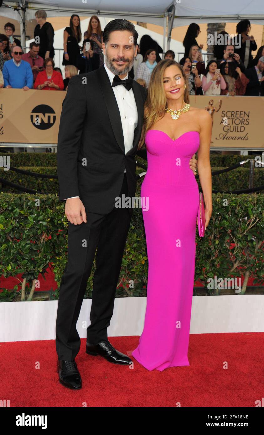 Ankunft der Sag Awards 2016 in Los Angeles, Kalifornien Stockfoto