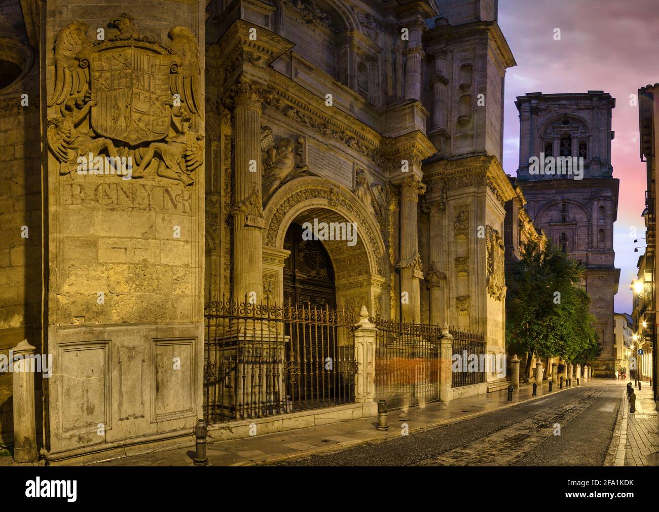 Kathedrale Von Granada, Granada, Provinz Granada, Autonome Gemeinschaft Andalusien, Spanien Stockfoto