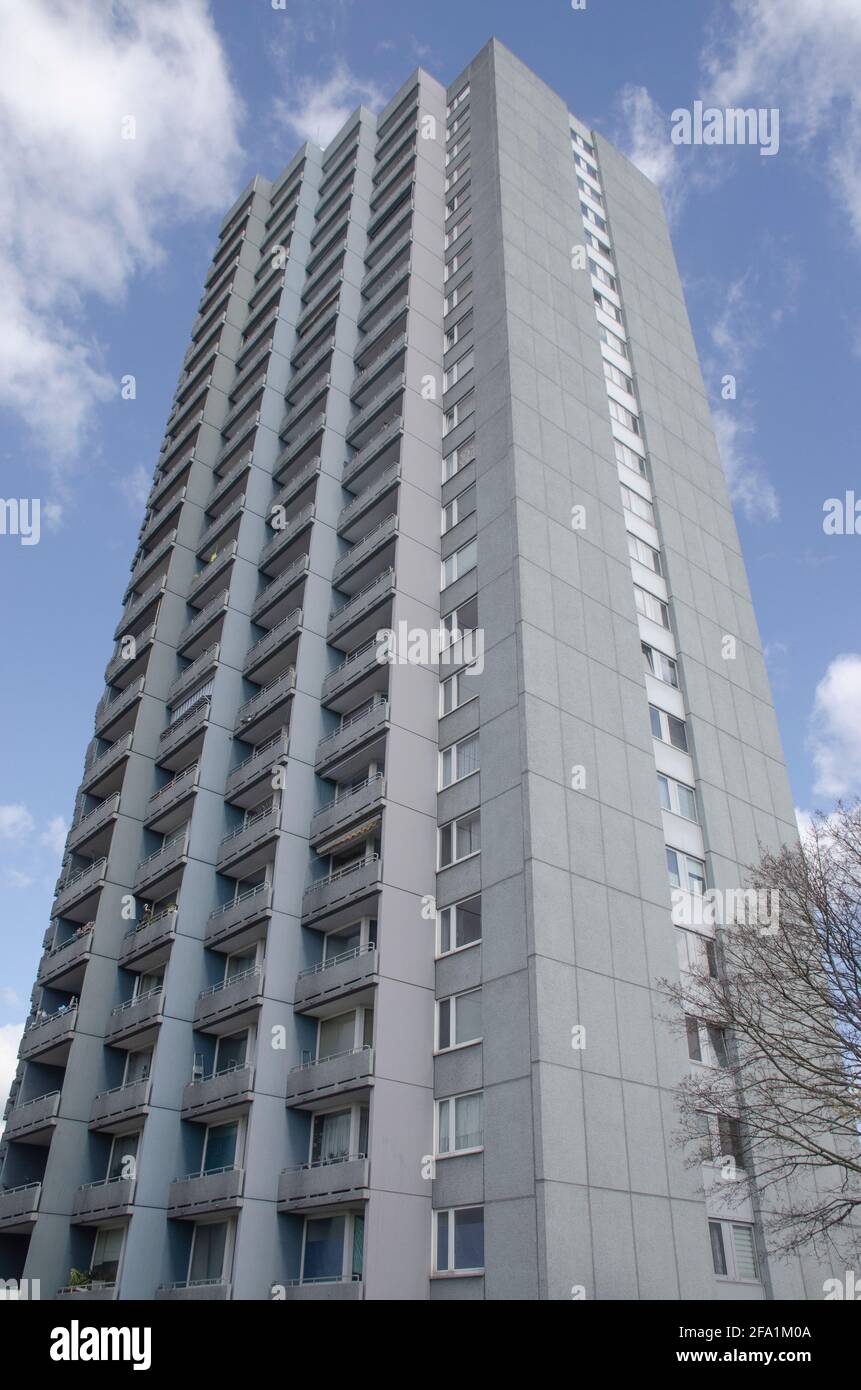 Europaplatz Aachen Eurohochhaus .. Hochhaus Europaplatz Hinter Europaplatz, … Stockfoto