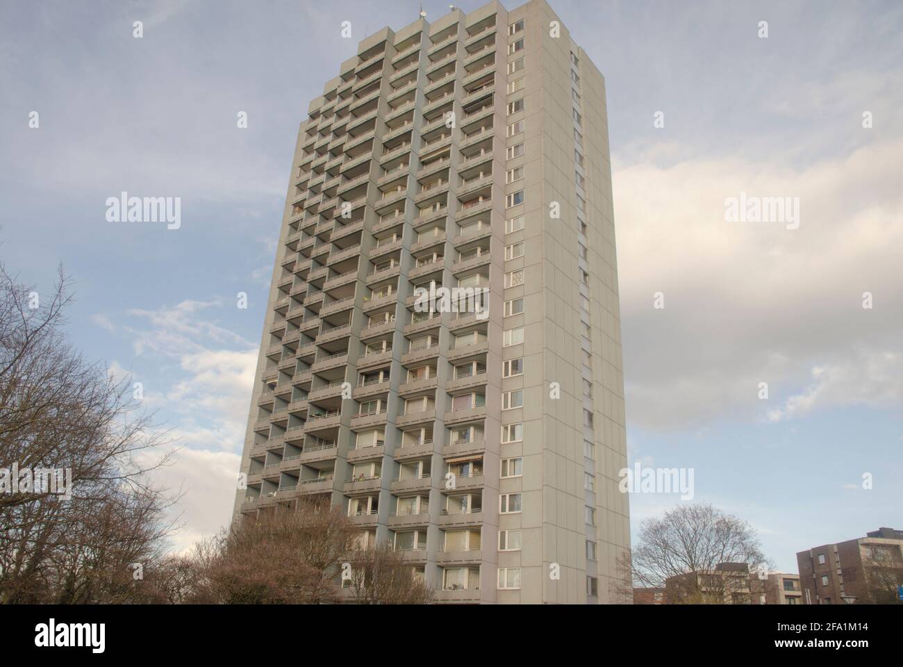 Europaplatz Aachen Eurohochhaus .. Hochhaus Europaplatz Hinter Europaplatz, … Stockfoto