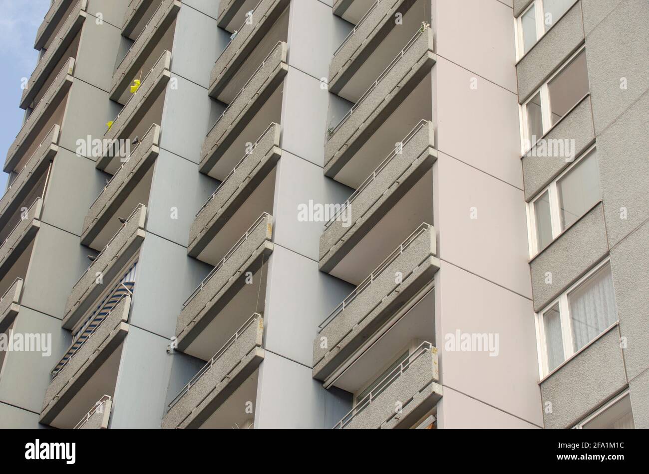 Aachen - Eurohochhaus Stockfoto