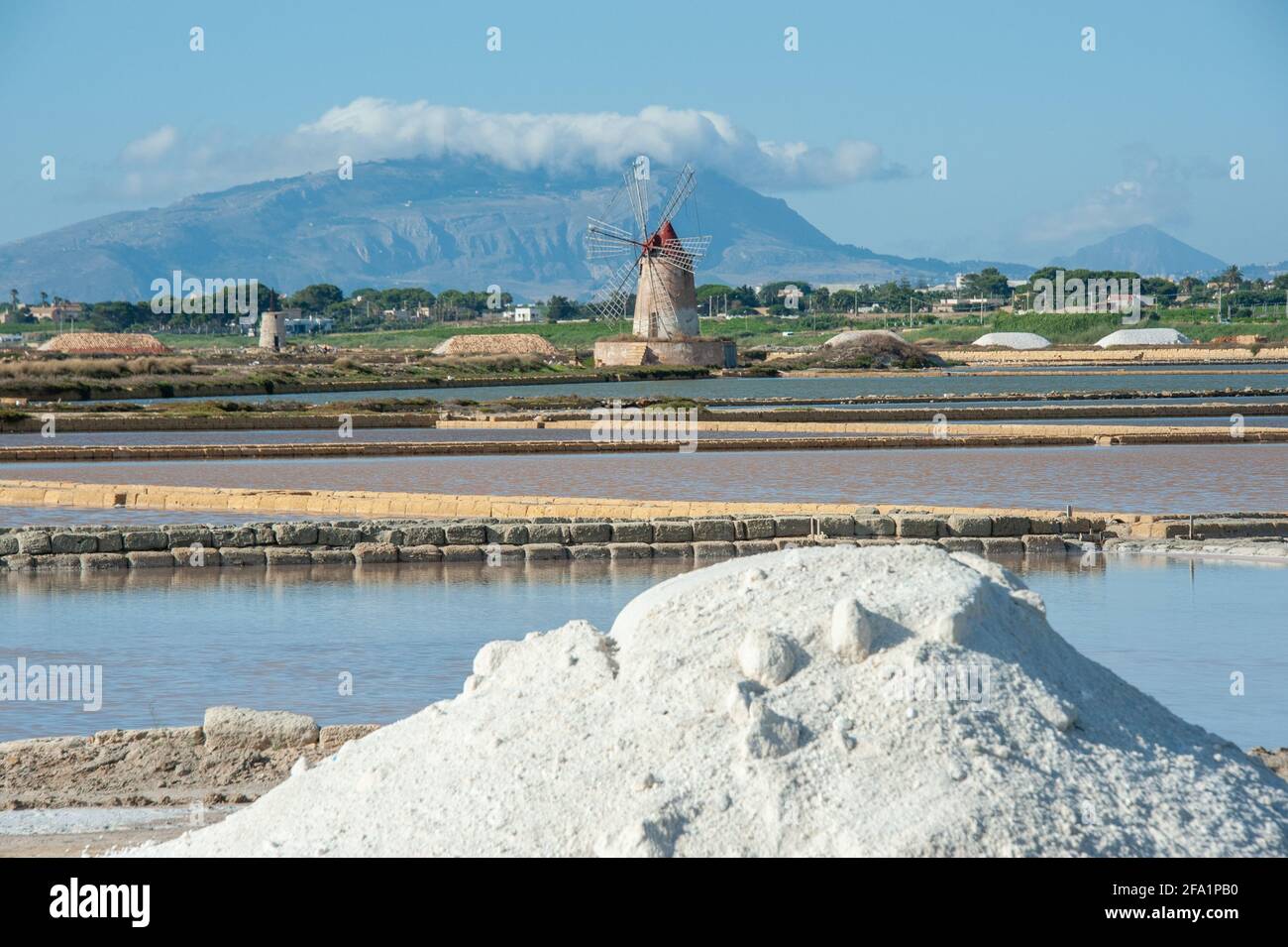 Archäologischer Park von Selinunte in Sizilien Stockfoto
