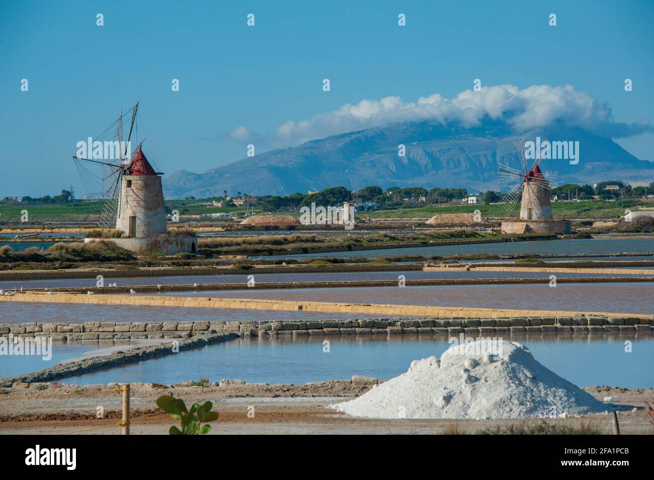 Archäologischer Park von Selinunte in Sizilien Stockfoto