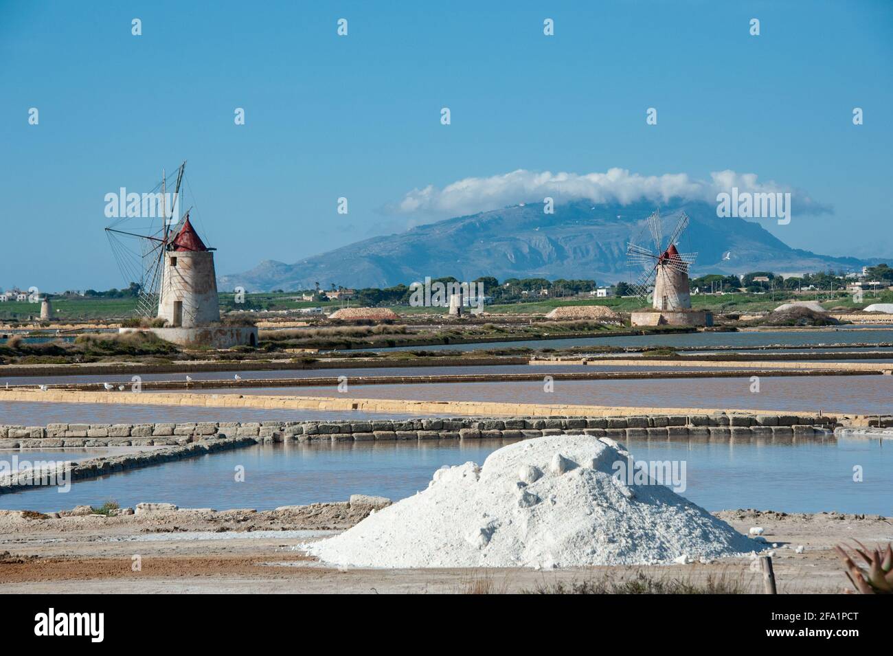 Archäologischer Park von Selinunte in Sizilien Stockfoto