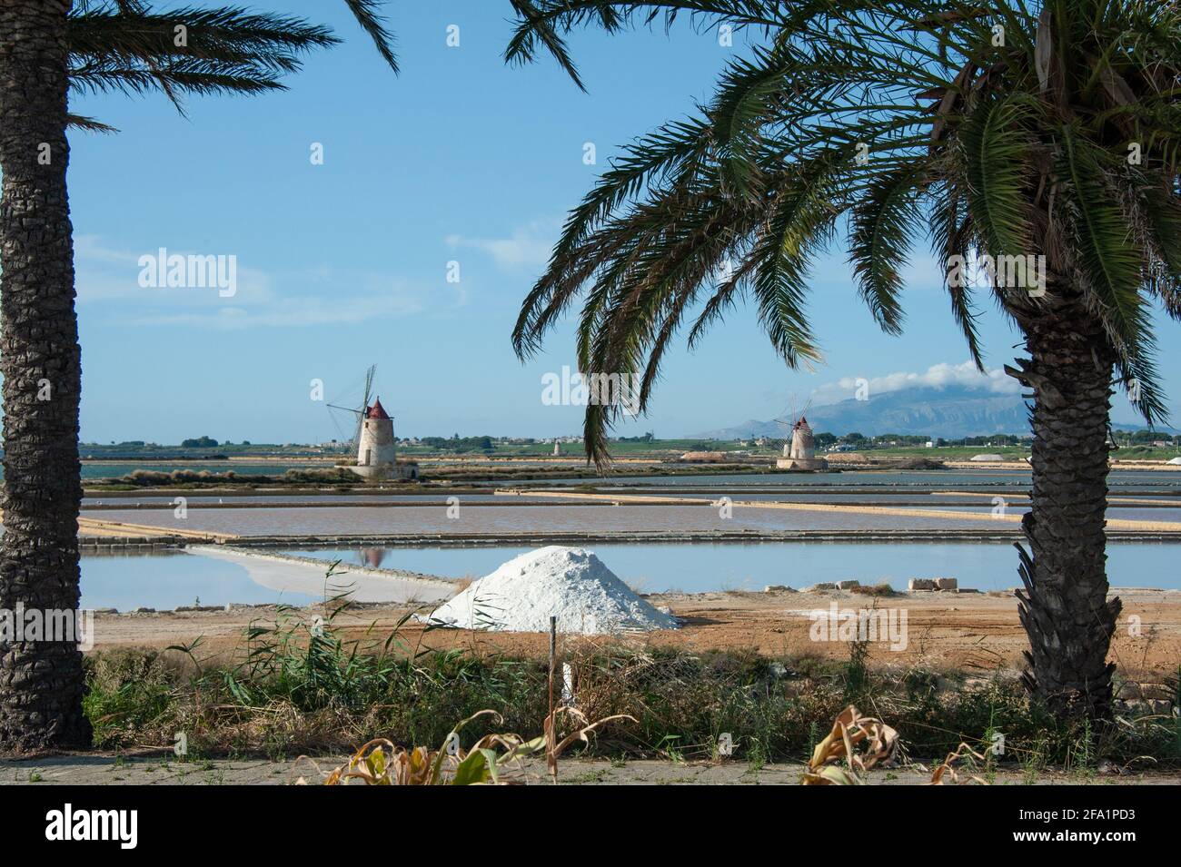 Archäologischer Park von Selinunte in Sizilien Stockfoto