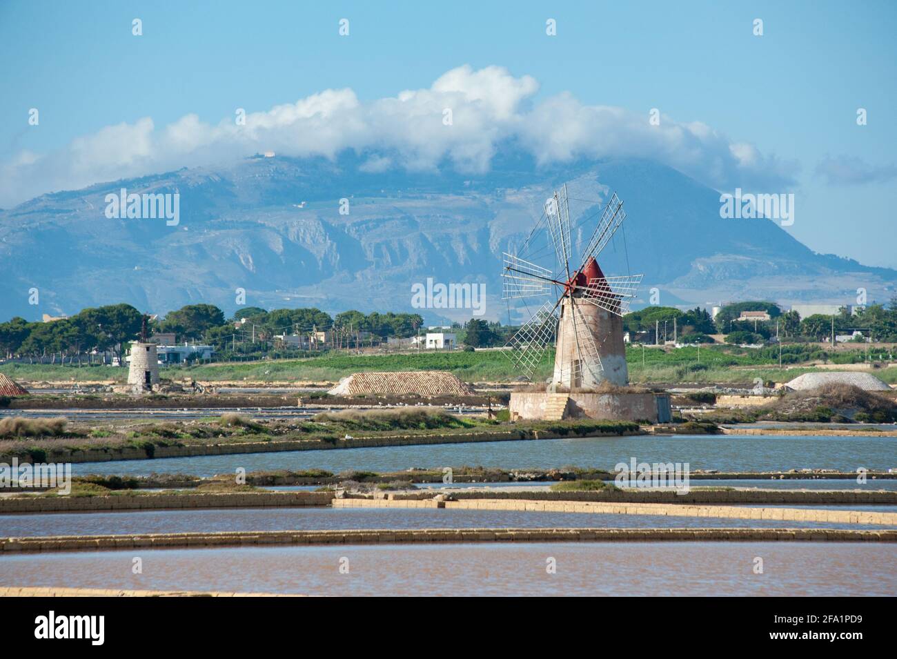 Archäologischer Park von Selinunte in Sizilien Stockfoto