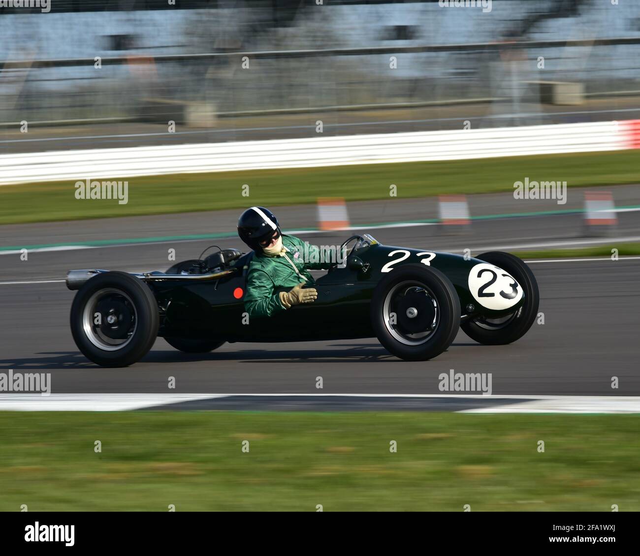 George Shackleton, Cooper MK XI, Formula 3, 500 Owners Association, VSCC Spring Start Meeting, 17. April 2021. Stockfoto