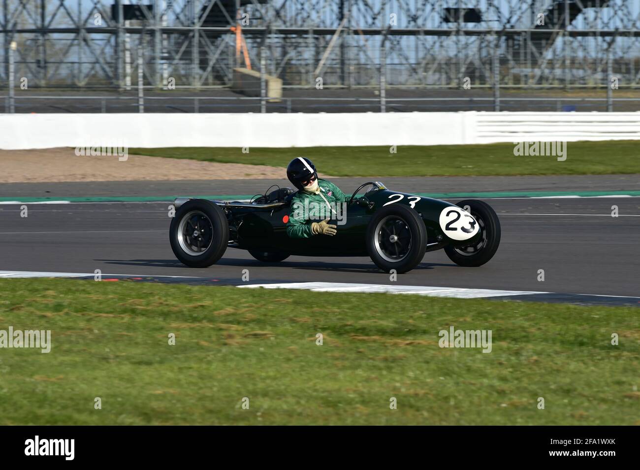 George Shackleton, Cooper MK XI, Formula 3, 500 Owners Association, VSCC Spring Start Meeting, 17. April 2021. Stockfoto