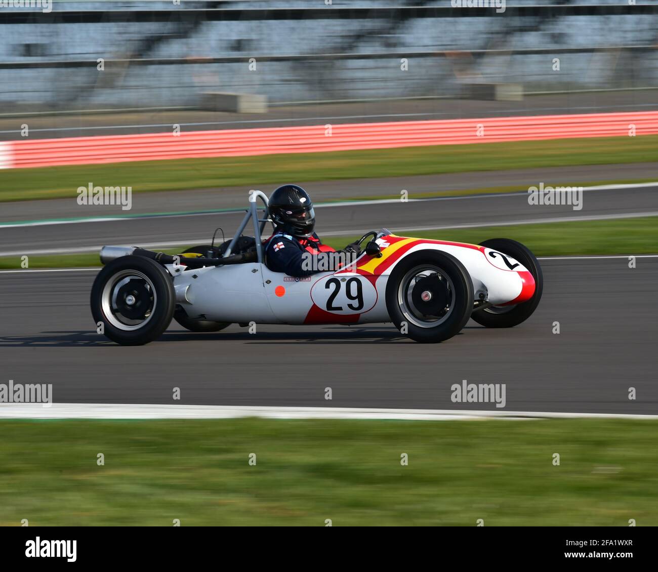 Chris Wilson, Cooper MK 10, Formel 3, 500 Owners Association, VSCC Spring Start Meeting, 17. April 2021. Stockfoto