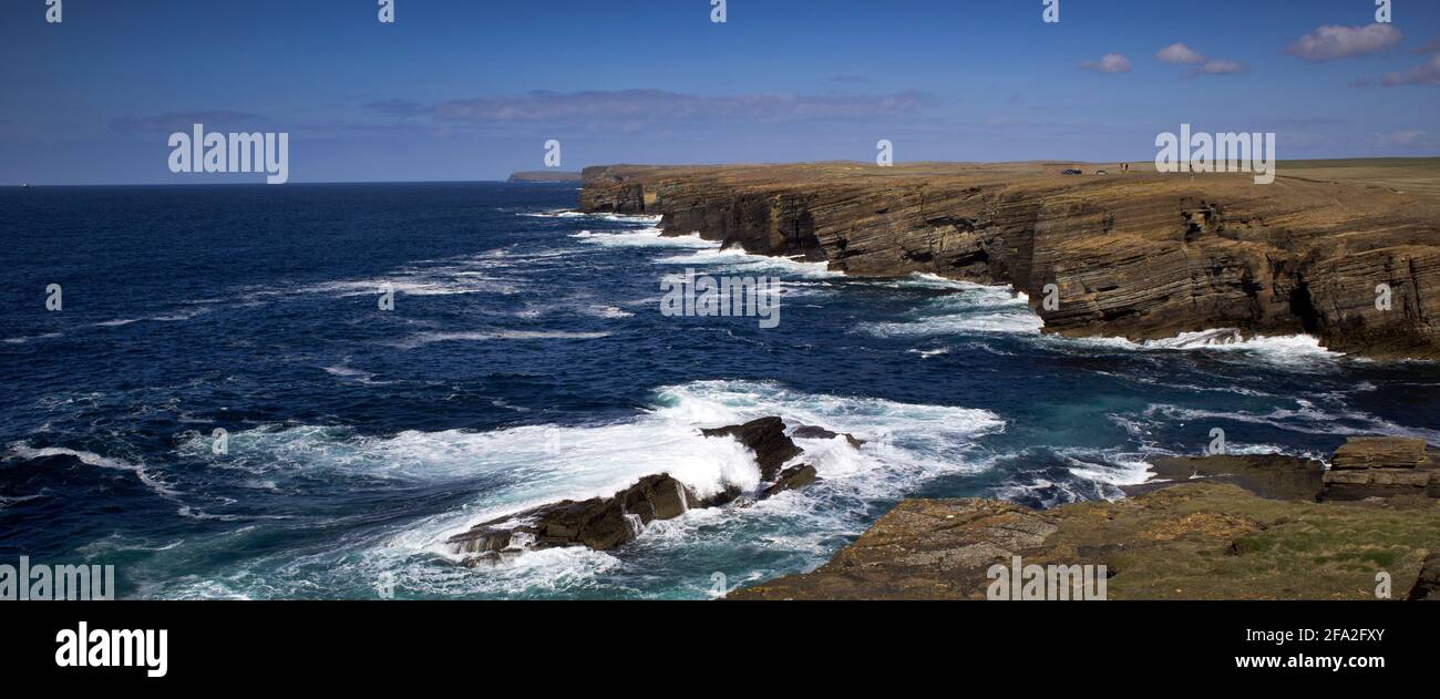 Yesnaby, Orkney Islands, Schottland, Großbritannien Stockfoto