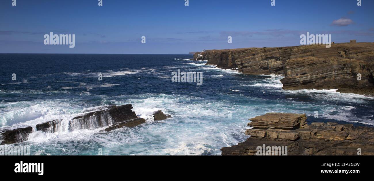 Yesnaby, Orkney Islands, Schottland, Großbritannien Stockfoto