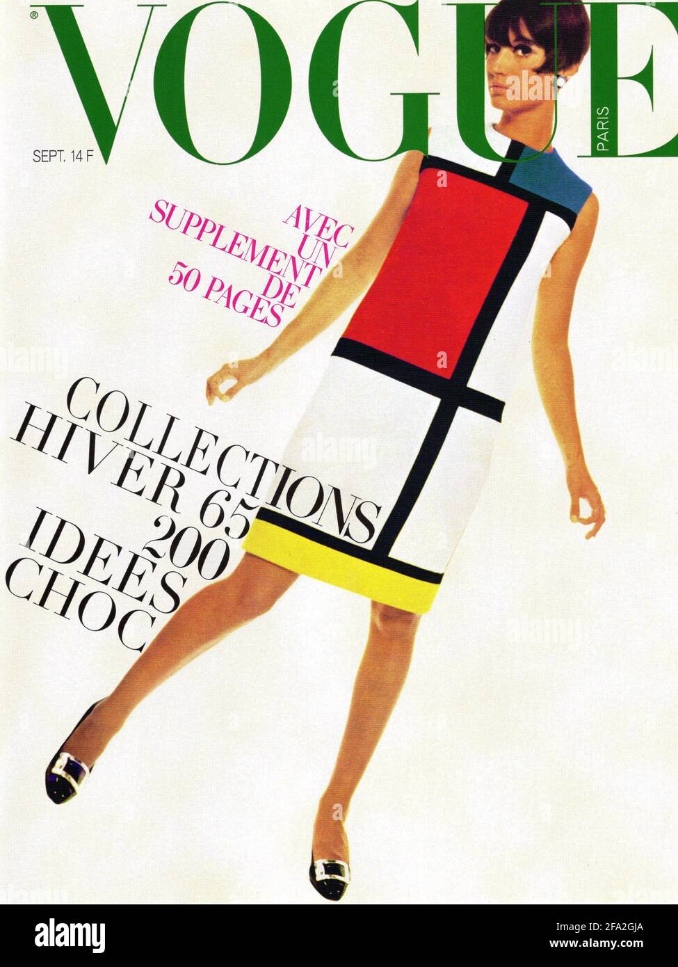 Vogue cover Stockfoto