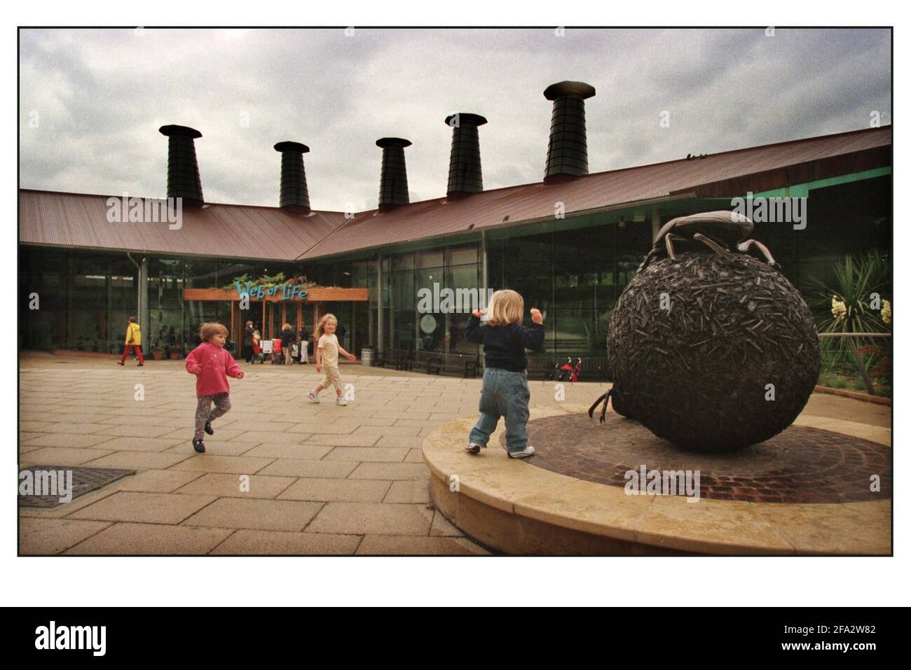 London Zoo Regents Park das neue Web of Life Gebäude Juli 2000 Stockfoto