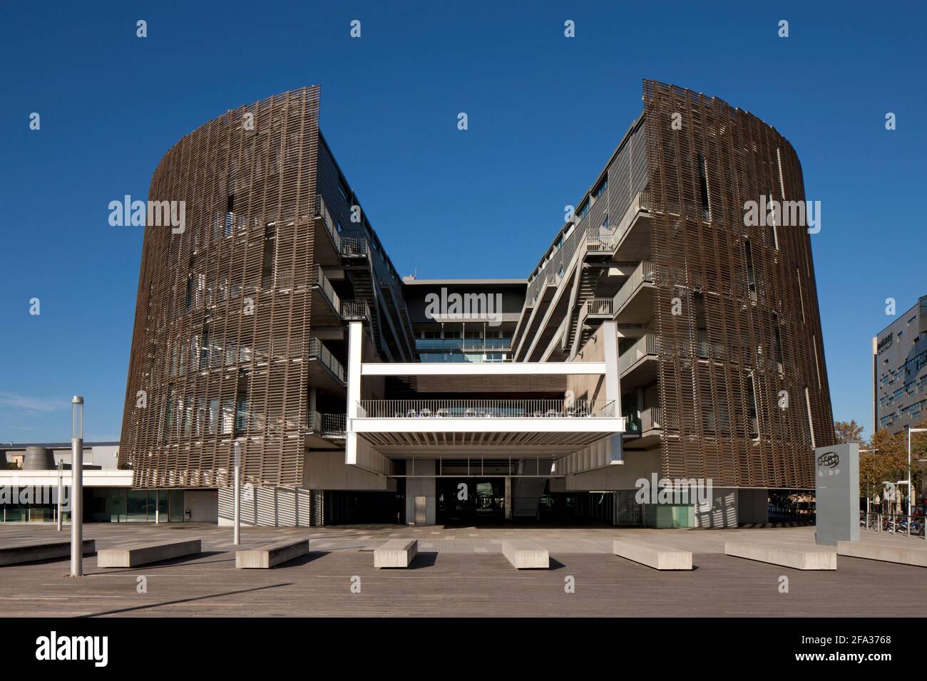Biomedical Research Park, Hospital del Mar, Barcelona Stockfoto