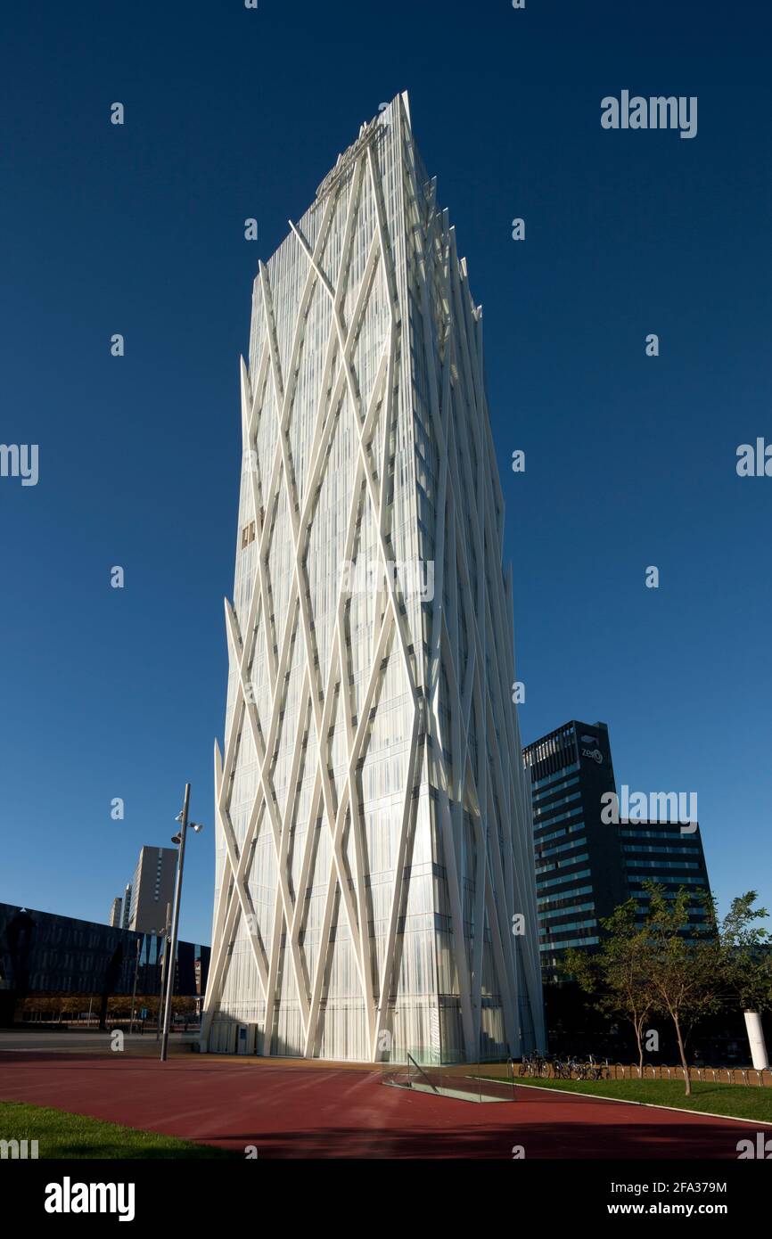Torre Diagonal 00, Barcelona Stockfoto