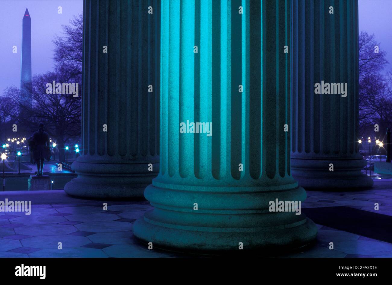 USA, Washington DC, Washington Memorial Stockfoto