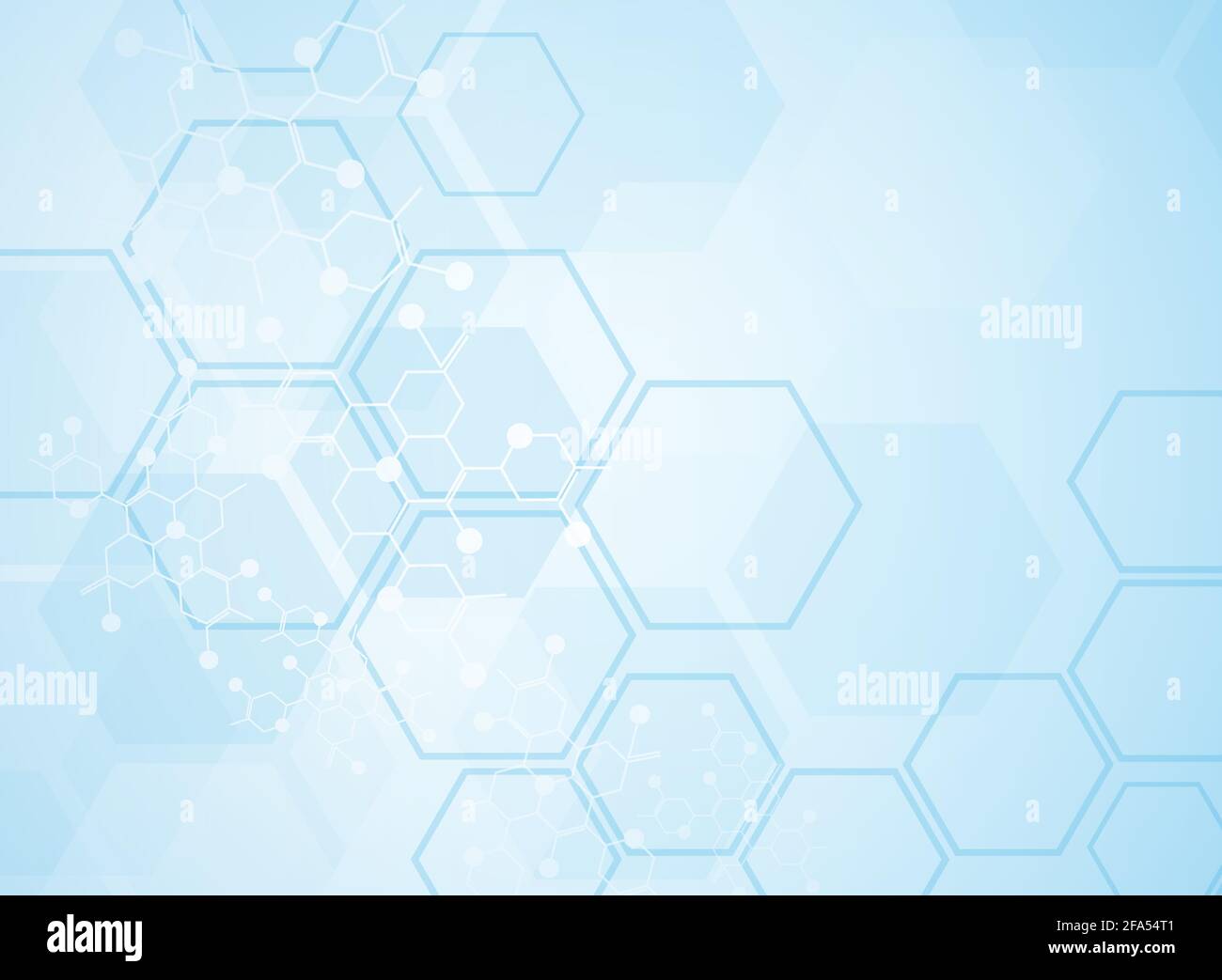 Medizinischer Hintergrund in abstrakte Wissenschaft Illustrationen Stock Vektor