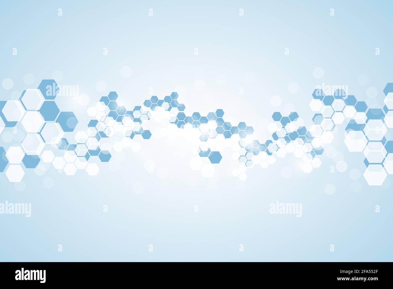 Medizinischer Hintergrund in abstrakte Wissenschaft Illustrationen Stock Vektor