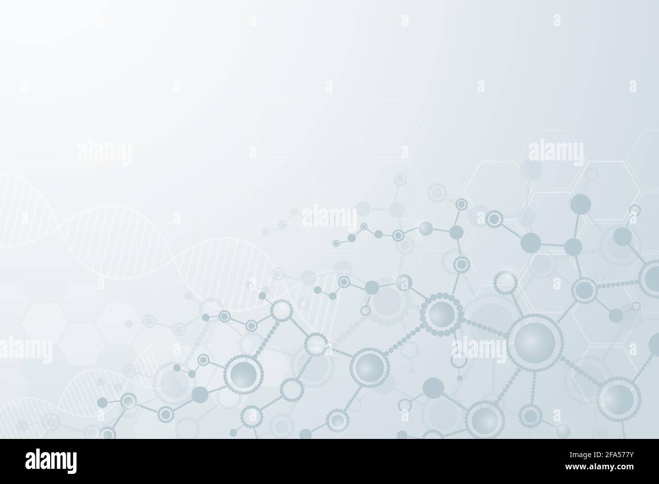 Medizinischer Hintergrund in abstrakte Wissenschaft Illustrationen Stock Vektor