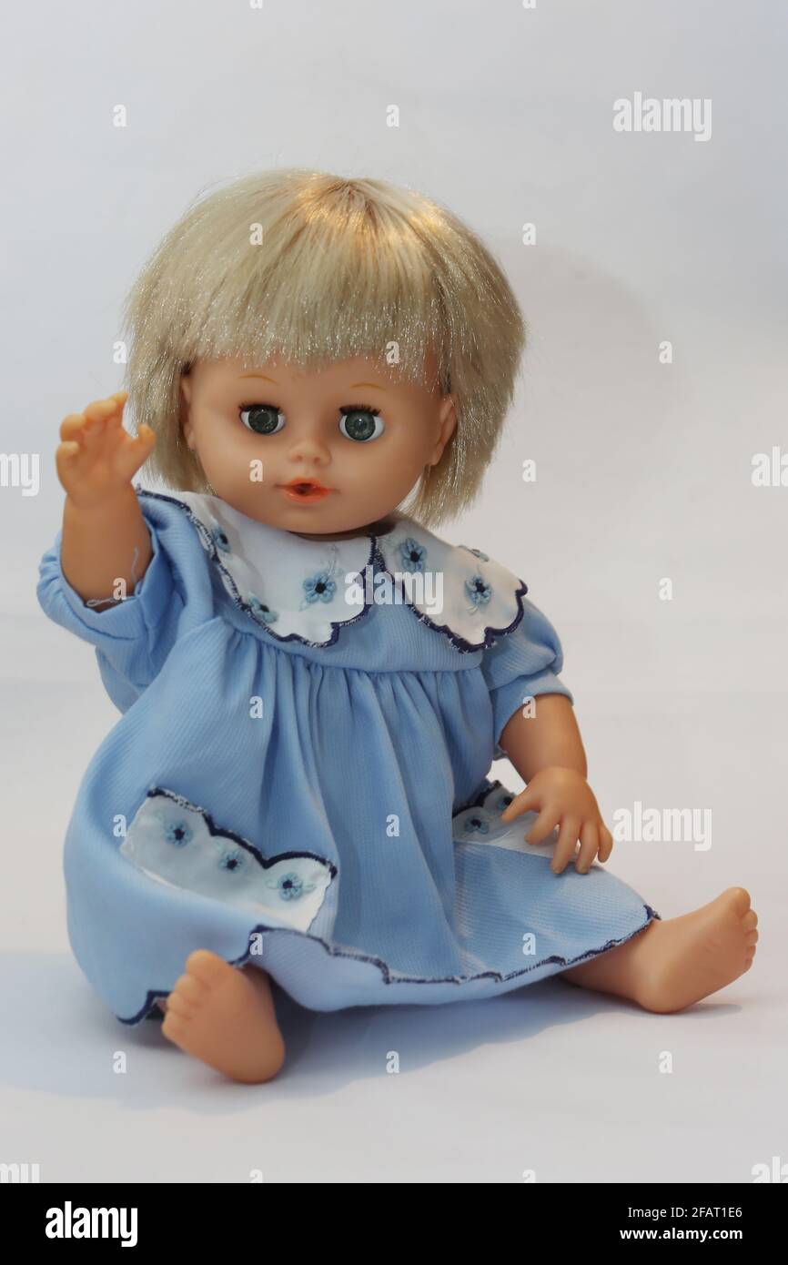 Tiny Tears Doll aus den 1990er Jahren Stockfoto