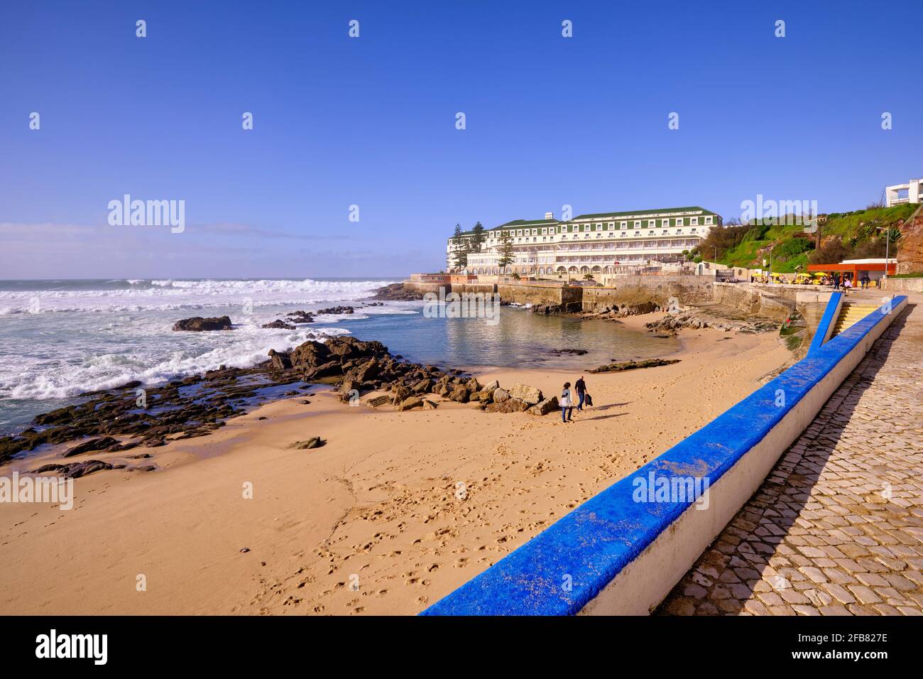 Ericeira Beach. Portugal Stockfoto