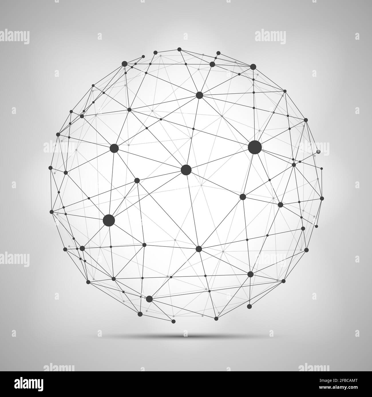 Vektor Drahtmodell Anschluss Erde Kugel. Globe connection Konzept. Globus Struktur verbinden, Illustration von Globe Netzwerk Stock Vektor
