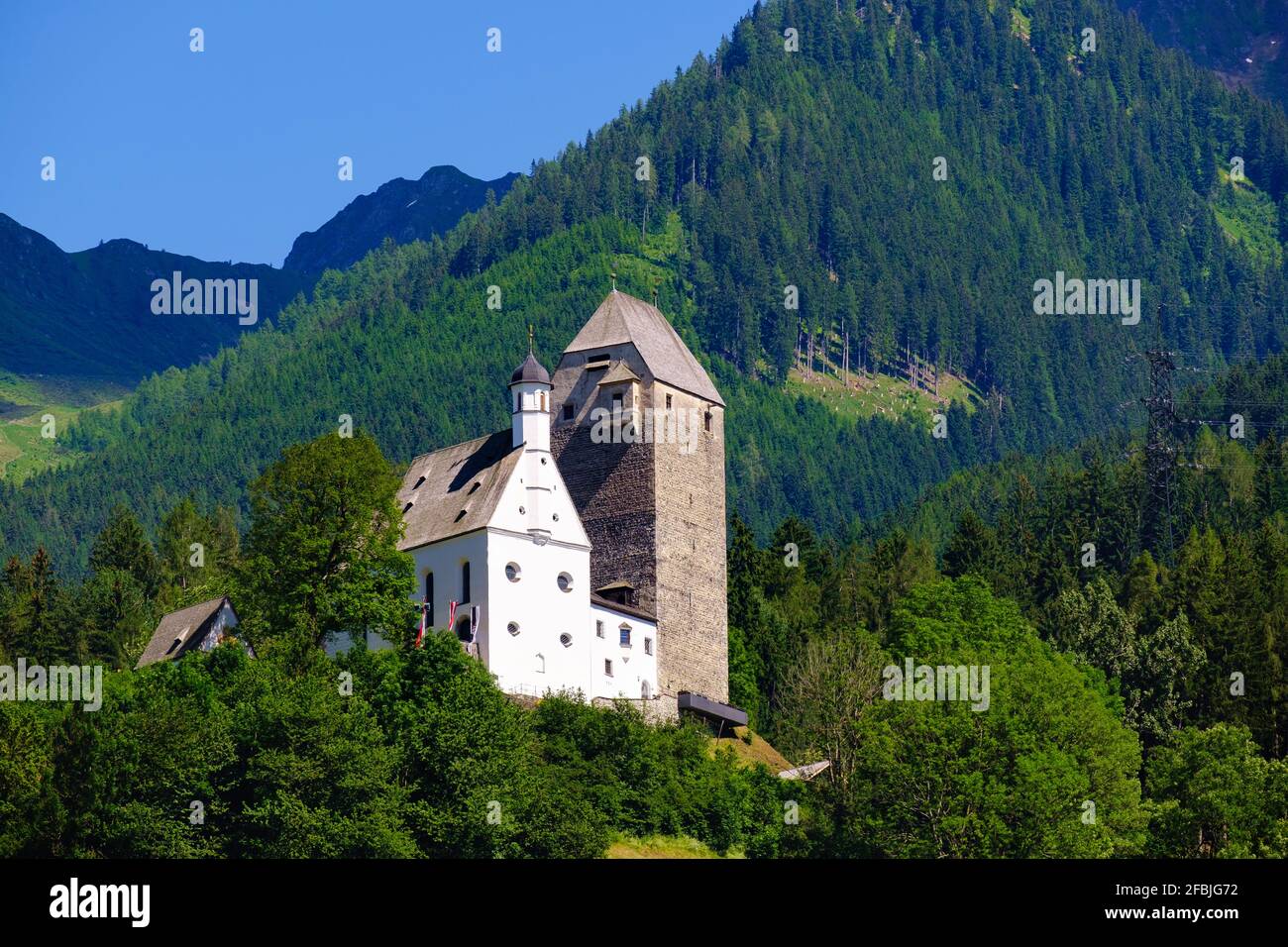 Schloss Freundsberg, Schwaz, Tirol, Österreich Stockfoto